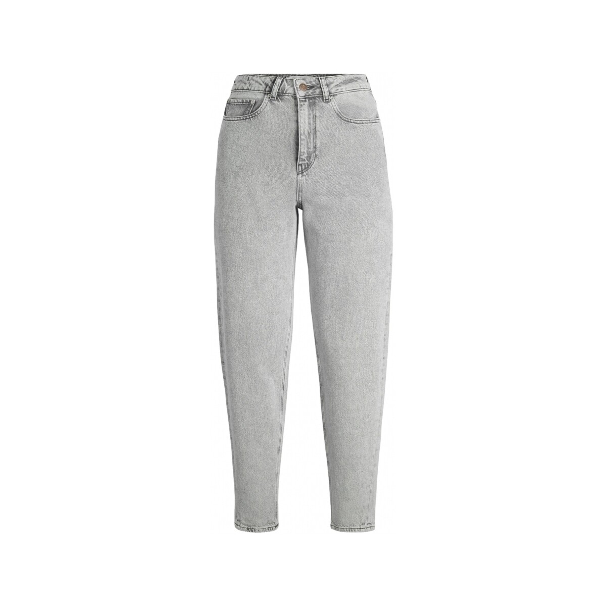 Textil Mulher Calças Jeans Jjxx Calças Lisbon Mom - Light Grey Denim Cinza