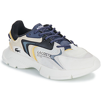 Sapatos Criança Sapatilhas Lacoste unidades L003 NEO Branco / Marinho