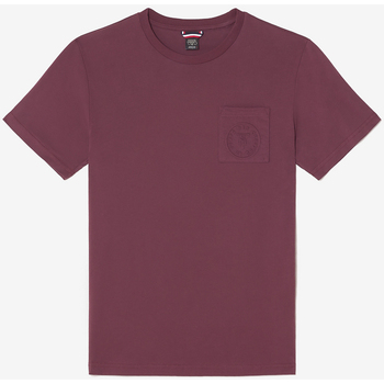 Textil Homem T-shirts e Pólos Comprimento das mangasises T-shirt PAIA Vermelho