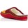Sapatos Mulher Chinelos Norteñas 44-660 Vermelho