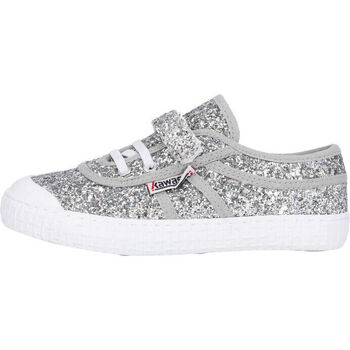 Sapatos Sapatilhas Kawasaki Glitter Kids Shoe W/Elastic K202586-ES 8889 Silver Prata