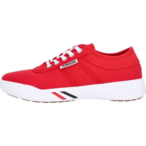 Sapatos Sapatilhas Kawasaki Leap Canvas Shoe  4012 Fiery Red Vermelho