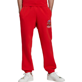 Textil Homem Calças de treino adidas kicks Originals  Vermelho