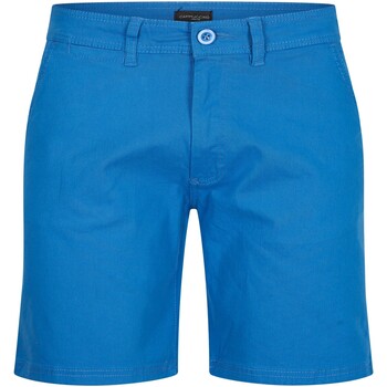 Textil Homem Shorts / Bermudas Cappuccino Italia Korte Mouw Antraciet Azul