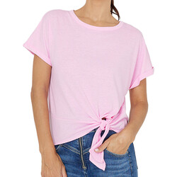 Textil Mulher T-shirts e Pólos Vero Moda  Rosa