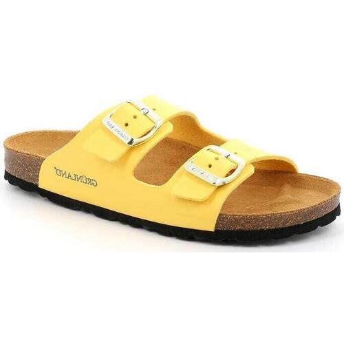Sapatos Mulher Chinelos Grunland DSG-CB4018 Amarelo