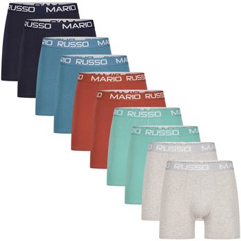 Gravatas e acessórios Homem Boxer Mario Russo 10-Pack Basic Boxers Multicolor