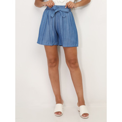 Textil Mulher Shorts / Bermudas La Modeuse 67283_P156288 Azul