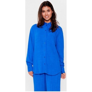 Textil Mulher camisas Nümph  Azul