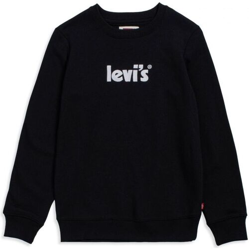 Textil Criança Sweats Levi's 9EH066 POSTER LOGO-023 BLACK Preto