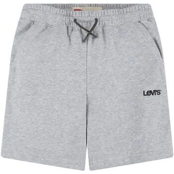 Textil Criança Shorts / Bermudas Levi's 9EH000 SWEATSHORT-G2H LIGHT HRAYHEATHER Cinza