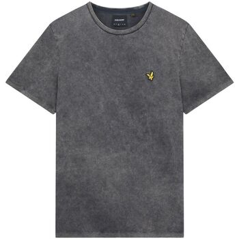 Textil Homem T-shirts e Pólos Lyle & Scott TS1814V SANDWASH PIQUE-Z865 JET BLACK Preto