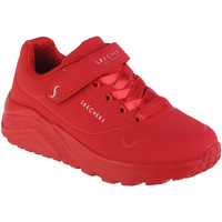 Sapatos Rapariga Sapatilhas Skechers Uno Lite Vermelho