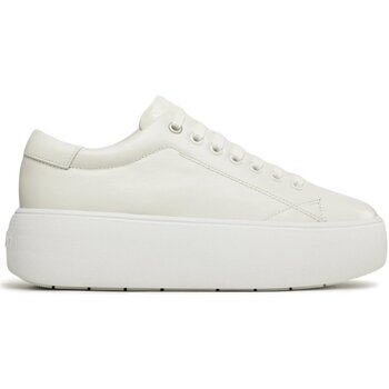 Sapatos Mulher Sapatilhas Laceup Calvin Klein Golf Teton Polo Shirt HW0HW01432 Branco