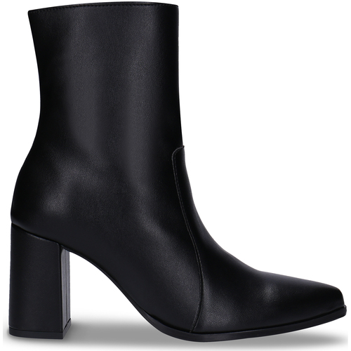 Sapatos Mulher Botas The shoe has an elastic strap and midfoot cage for extra support Lydia_Black Preto