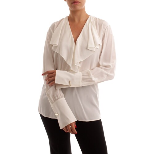 Textil Mulher camisas Maxmara Studio LEVA Branco
