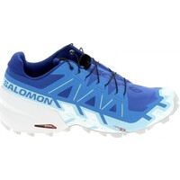 Sapatos Homem Sapatilhas de corrida Salomon men Speedcross 6 Bleu Azul