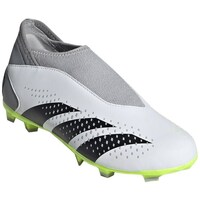 Sapatos Criança Chuteiras adidas Originals Predator ACCURACY3 LL FG JR Cinzento, Branco