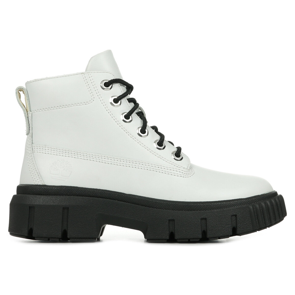 Sapatos Mulher Botas baixas Timberland Greyfield Leather Boot Branco