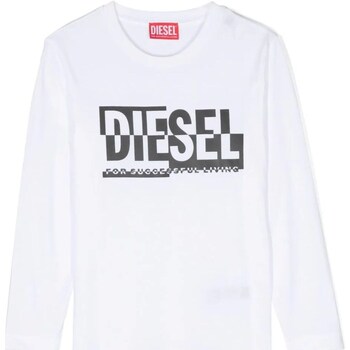 Textil Rapaz T-Shirt mangas curtas Diesel J01535-00YI9 Branco