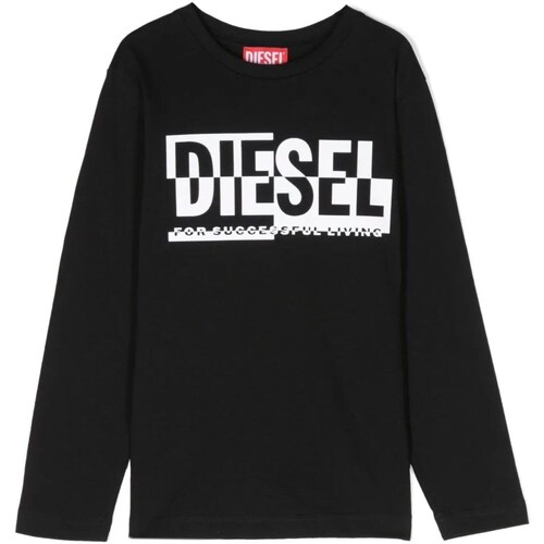 Textil Rapaz T-Shirt mangas curtas Diesel J01535-00YI9 Grigio