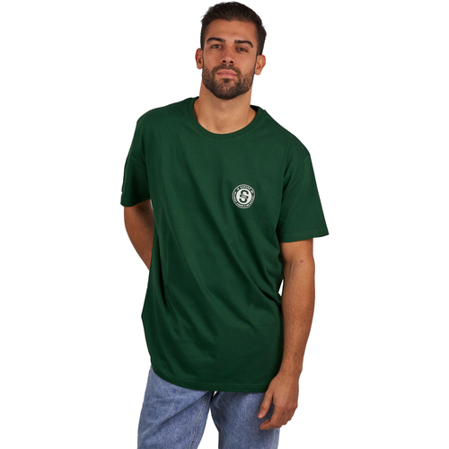 Textil Homem T-Shirt mangas pod Superb 1982 SPRBCO-002-GREEN Verde