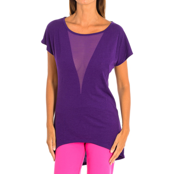 Textil Mulher T-shirts e Pólos Zumba Z1T00683-LILA Violeta