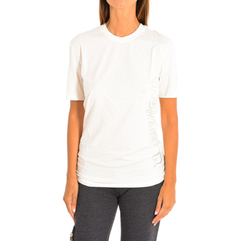Textil Mulher T-shirts e Pólos Zumba Z2T00135-BLANCO Branco
