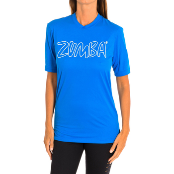 Textil Mulher T-shirts e Pólos Zumba Z2T00153-AZUL Azul