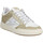 Sapatos Mulher Sapatilhas Semerdjian Chita Cuir Glitter Femme Blanc Platine Branco