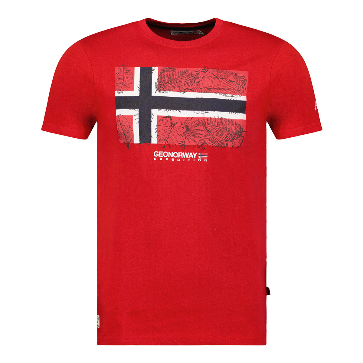 Textil Homem T-Shirt mangas curtas Geo Norway SW1239HGNO-RED Vermelho