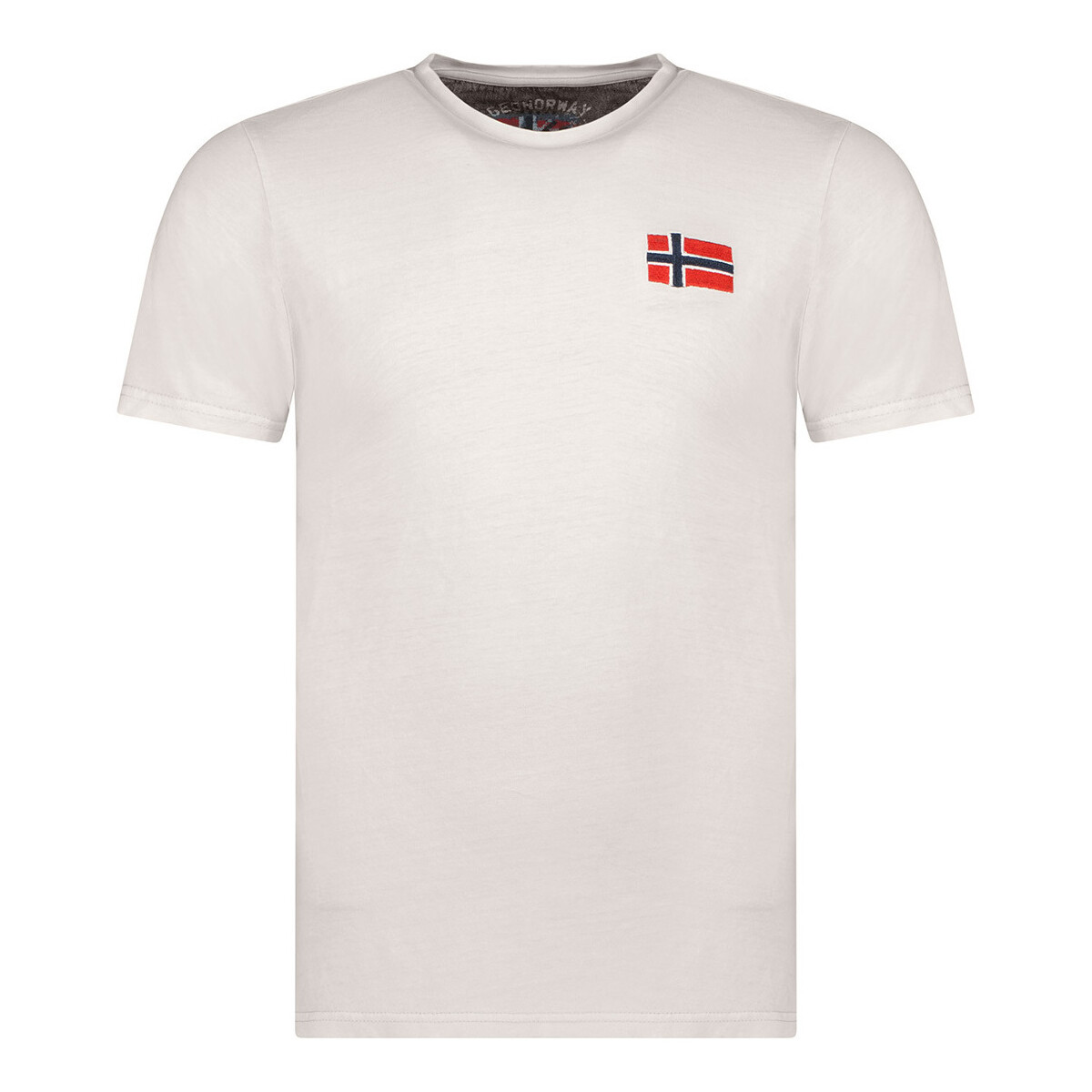 Textil Homem T-Shirt mangas curtas Geographical Norway SW1269HGNO-LIGHT GREY Cinza