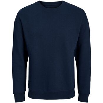 Textil Homem Sweats Jack & Jones 12208182 CREW NECK-NAVY BLAZER Azul