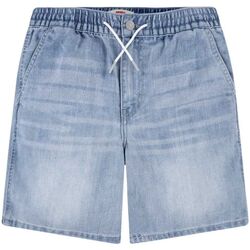 Textil Criança Shorts / Bermudas Levi's 9EH003 L10 - RELAXED SHORT-MAKE ME Azul