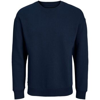 Textil Homem Sweats Jack & Jones 12208182 CREW NECK-NAVY BLAZER Azul