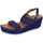 Sapatos Mulher Sandálias Le Mio' BC648 Azul