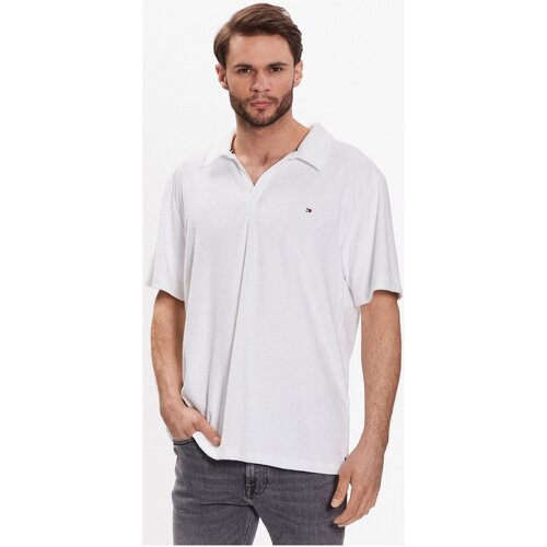 Textil Homem T-shirts e Pólos Tommy Hilfiger UM0UM02789 Branco