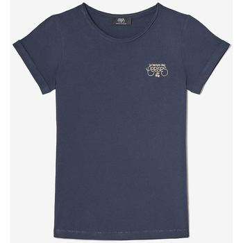 Textil Rapariga T-shirts e Pólos Le Temps des Cerises T-shirt SMLTRAGI Azul