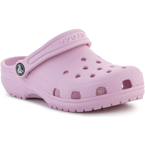 Sapatos Rapariga Sandálias Digital Crocs CLASSIC KIDS CLOG 206991-6GD Rosa