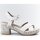 Sapatos Mulher Fitness / Training  Mandarina Shoes Sandalias de Novia Mandarina Nelcy Blanco Branco