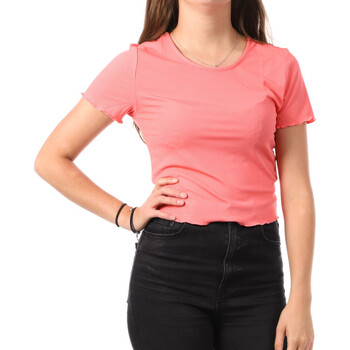 Textil Mulher T-shirts e Pólos Vero Moda  Rosa