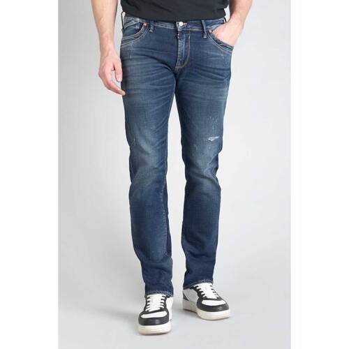 Textil Homem Calças de ganga Emporio Armani EA7ises Jeans regular 800/12, comprimento 34 Azul