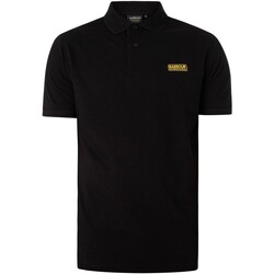 Textil Homem Polos mangas curta Barbour Camisa pólo essencial Preto