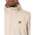 Textil Homem Casacos fato de treino Lyle & Scott Casaco com capuz e fecho de correr Bege
