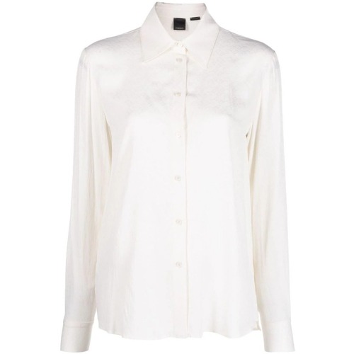 Textil Mulher camisas Pinko 100121A01P Branco