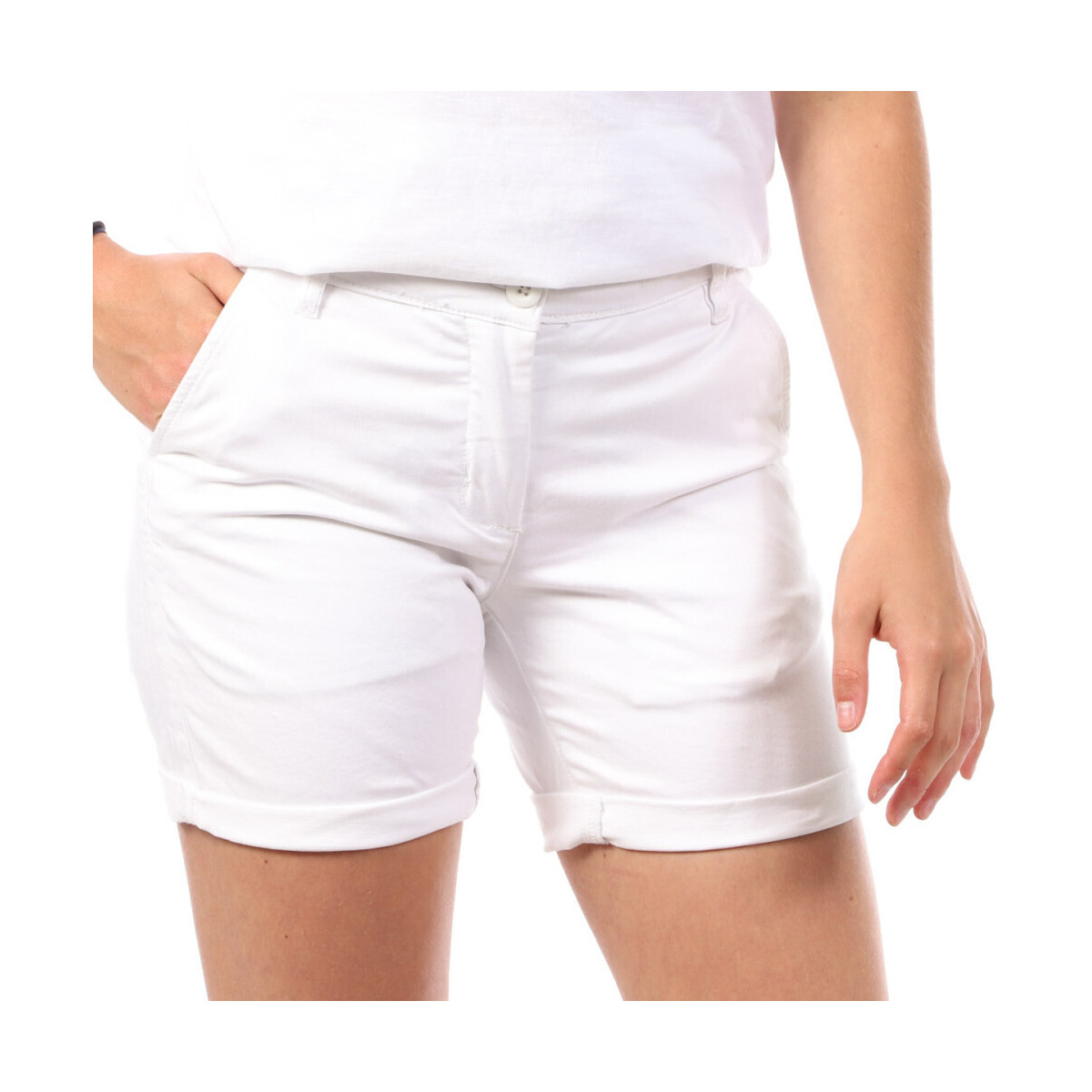 Textil Mulher Shorts / Bermudas Joseph In  Branco