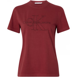 Textil Mulher T-shirts e Pólos Calvin Klein Jeans J20J220718 Vermelho