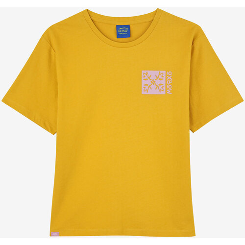 Textil Mulher T-Shirt mangas curtas Oxbow Tee Amarelo