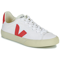 Sapatos Sapatilhas RS0502848C-J Veja CAMPO CANVAS Branco / Vermelho