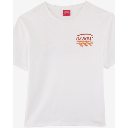 Textil Mulher T-Shirt mangas curtas Oxbow Tee Branco